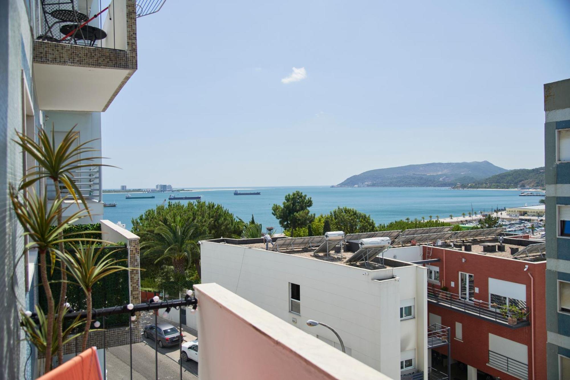 Sunset Bay View, Renovated Apt, By Timecooler Setúbal Exterior foto